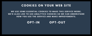 web site cookie banner exampl