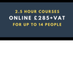 online courses £285 poster