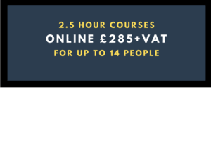 Online Courses £285 poster